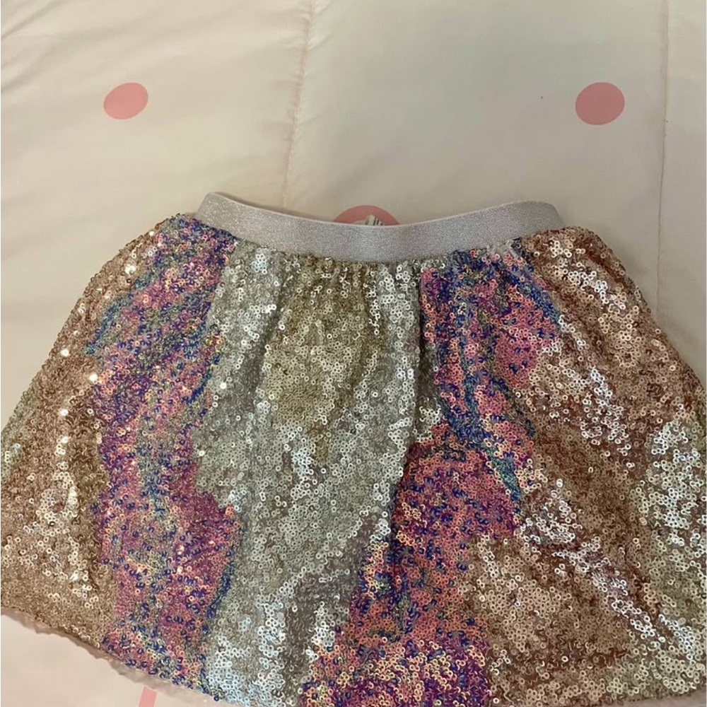 H&M Sequin, sparkly Multicolor Skirt